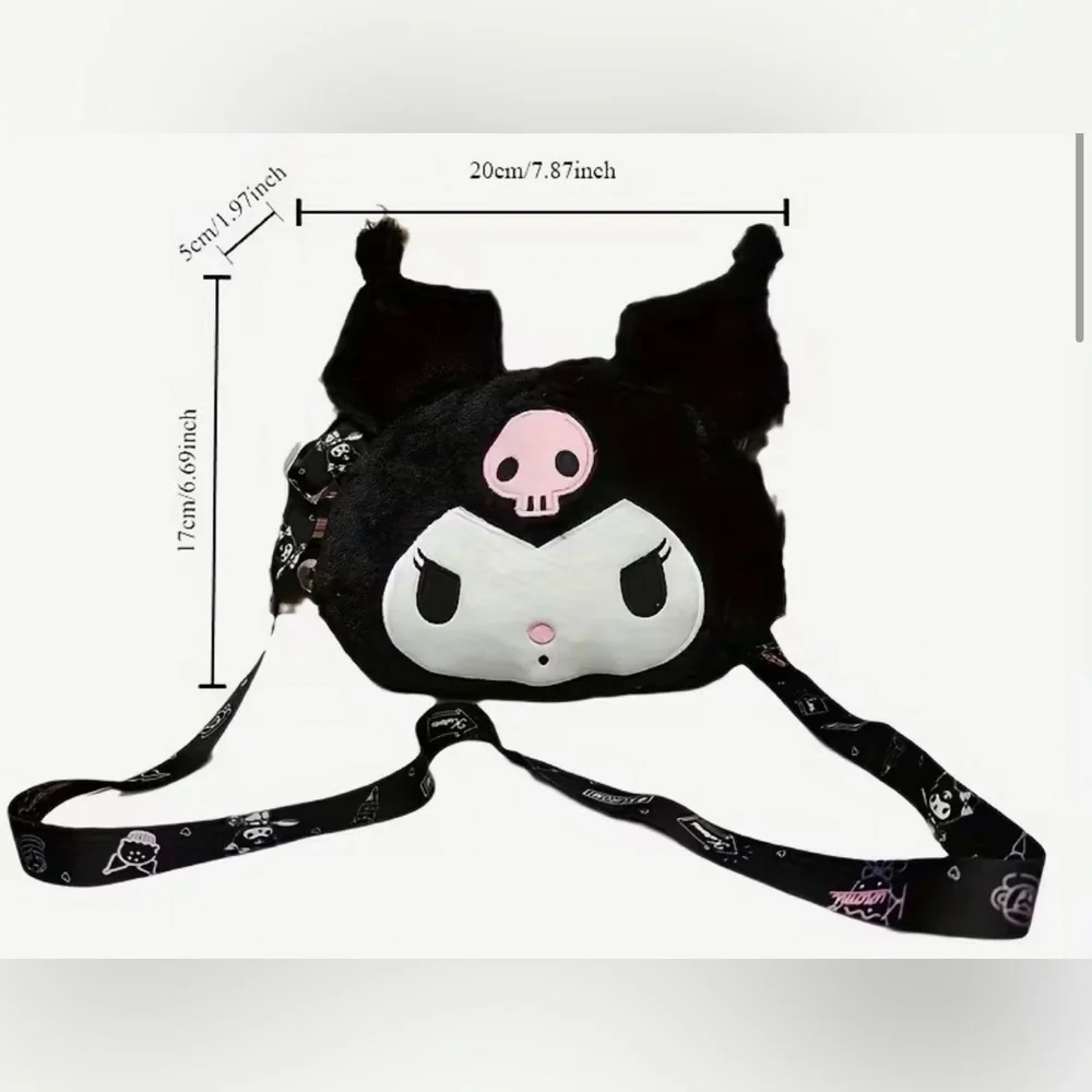 ❤️❤️SANRIO MYSTERY BUNDLE with Black Karomi Crossbody Plush Bag